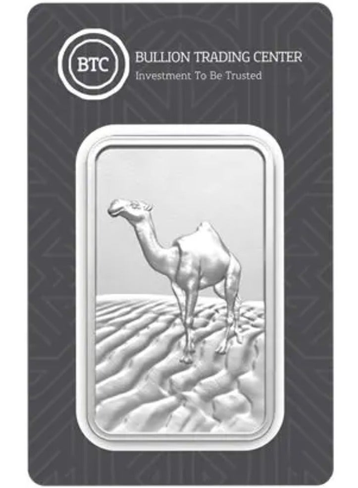 BTC 50g Silver Ingot- Camel - Image 1